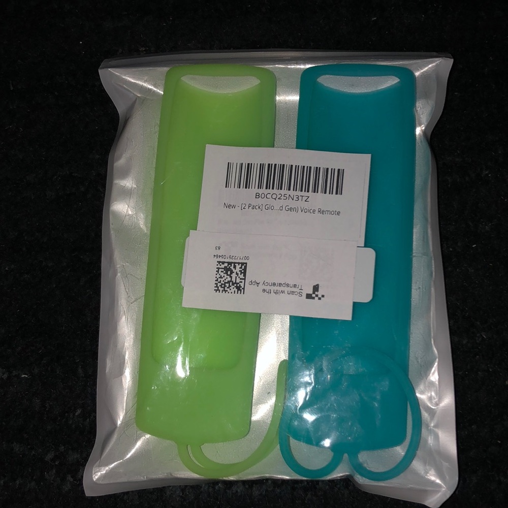 2Pack Glow in the dark Remote Controller Cover